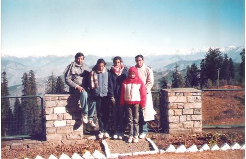 View of Himalayan range from Narkanda Circuit House